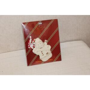 Lenox Merrily Yours Snowman Porcelain Ornament